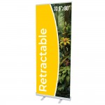 Retractable Banner Stand | 33.5"