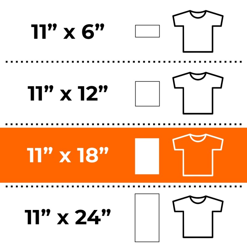 DTF transfer sheet 11